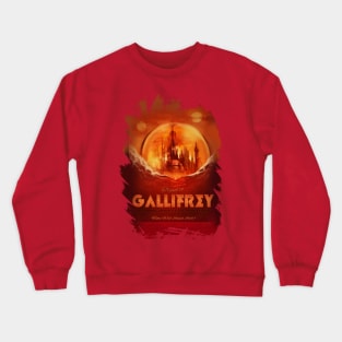 Visit Gallifrey! Crewneck Sweatshirt